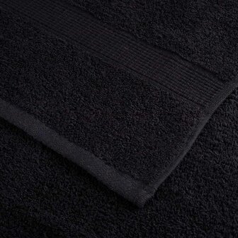 Gastendoek SOLUND 50 pcs Zwart 50 x 100 cm 550 gsm 5