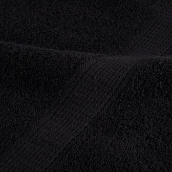 Gastendoek SOLUND 25 pcs Zwart 70 x 140 cm 550 gsm 6