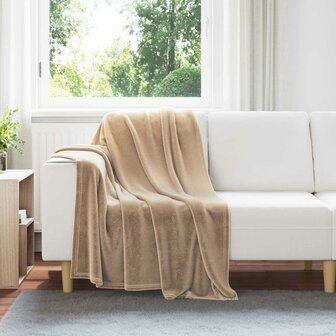 Gooi Deken Kameel 130 x 150 cm Fleece 1