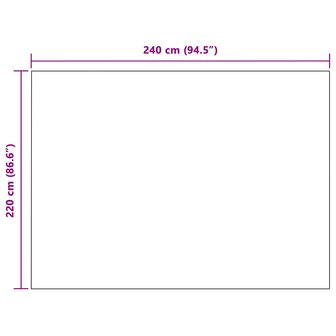 Gooi Deken Donkergrijs 220 x 240 cm Fleece 9