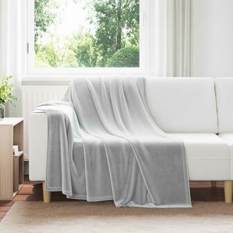 Gooi Deken Grijs 150 x 200 cm Fleece 1