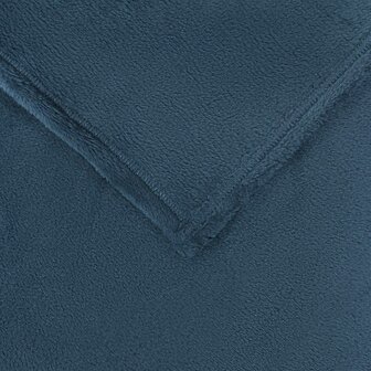 Gooi Deken Marineblauw 220 x 240 cm Fleece 5