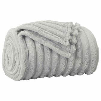 Gooi Deken Grijs 240 x 220 cm Fleece 2