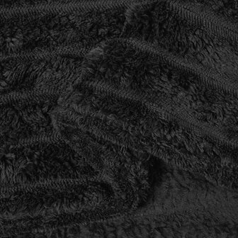 Gooi Deken Zwart 200 x 150 cm Fleece 6