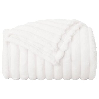 Gooi Deken Wit 150 x 130 cm Fleece 4