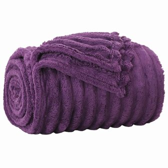 Gooi Deken Paars 150 x 130 cm Fleece 2