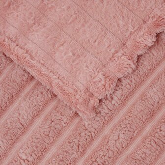 Gooi Deken Roze 150 x 130 cm Fleece 5