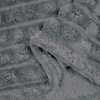 Gooi Deken Donkergrijs 200 x 150 cm Fleece 6
