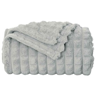 Gooi Deken Grijs 240 x 220 cm Fleece 4