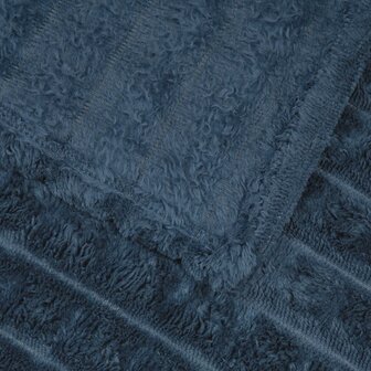 Gooi Deken Marineblauw 150 x 130 cm Fleece 5