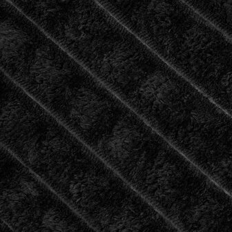 Gooi Deken Zwart 150 x 130 cm Fleece 7