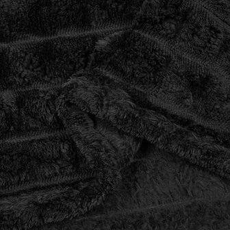 Gooi Deken Zwart 200 x 150 cm Fleece 6