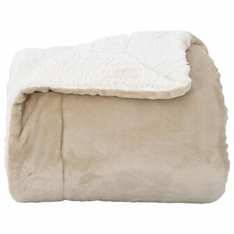 Gooi Deken Beige 130 x 150 cm Fleece 4