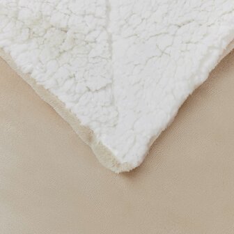 Gooi Deken Beige 130 x 150 cm Fleece 5