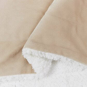 Gooi Deken Beige 130 x 150 cm Fleece 6