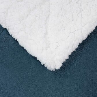 Gooi Deken Marineblauw 130 x 150 cm Fleece 5