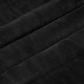 Gooi Deken Zwart 150 x 200 cm Fleece 7