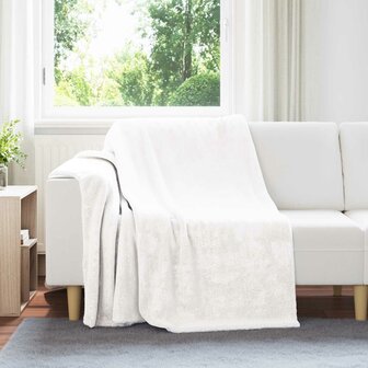 Gooi Deken Wit 150 x 200 cm Fleece 1