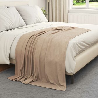 Gooi Deken Kameel 170 x 130 cm Fleece 3