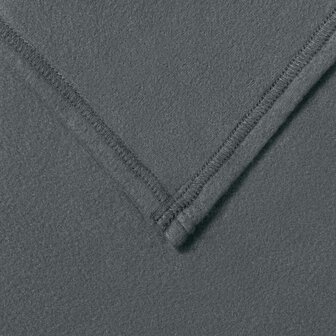 Gooi Deken Donkergrijs 170 x 130 cm Fleece 5