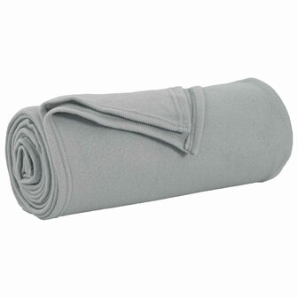 Gooi Deken Grijs 170 x 130 cm Fleece 2