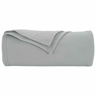 Gooi Deken Grijs 240 x 220 cm Fleece 4