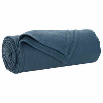 Gooi Deken Marineblauw 170 x 130 cm Fleece 2