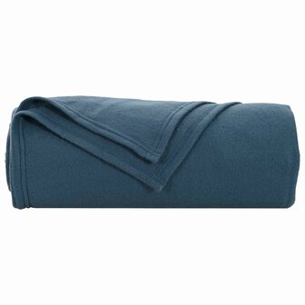 Gooi Deken Marineblauw 240 x 220 cm Fleece 4