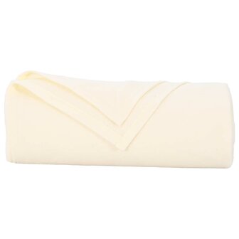 Gooi Deken Cr&egrave;me 200 x 150 cm Fleece 4