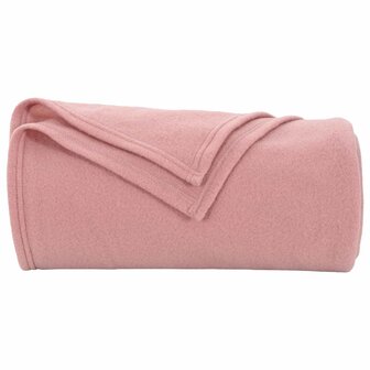 Gooi Deken Roze 270 x 240 cm Fleece 4