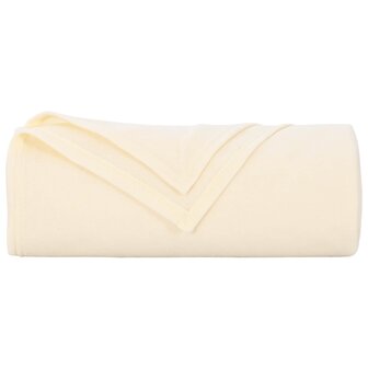 Gooi Deken Cr&egrave;me 280 x 210 cm Fleece 4
