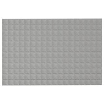 Verzwaringsdeken 122x183 cm 5 kg stof grijs 3