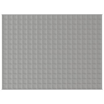 Verzwaringsdeken 152x203 cm 7 kg stof grijs 3