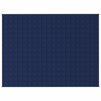 Verzwaringsdeken 152x203 cm 11 kg stof blauw 3