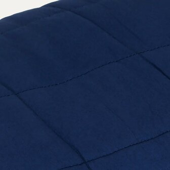 Verzwaringsdeken 152x203 cm 11 kg stof blauw 4