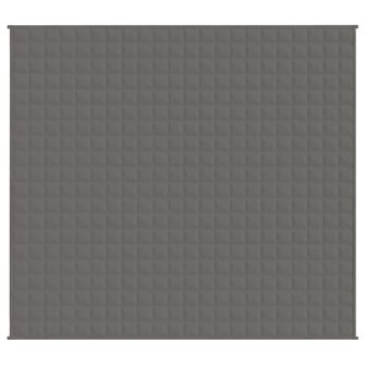 Verzwaringsdeken 200x230 cm 9 kg stof grijs 3