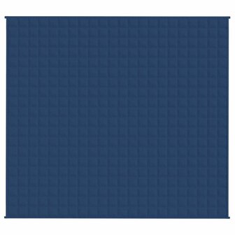 Verzwaringsdeken 200x230 cm 13 kg stof blauw 3