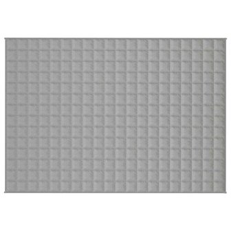 Verzwaringsdeken 138x200 cm 6 kg stof grijs 3