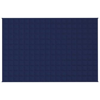 Verzwaringsdeken 120x180 cm 5 kg stof blauw 3