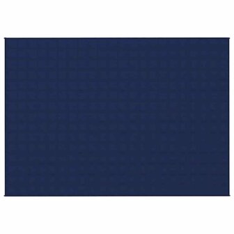Verzwaringsdeken 155x220 cm 11 kg stof blauw 3