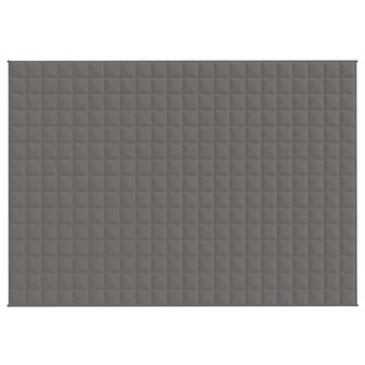 Verzwaringsdeken 155x220 cm 11 kg stof grijs 3