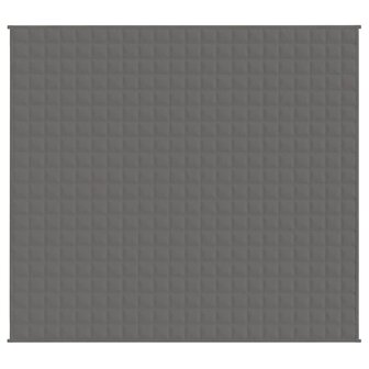 Verzwaringsdeken 200x225 cm 9 kg stof grijs 3