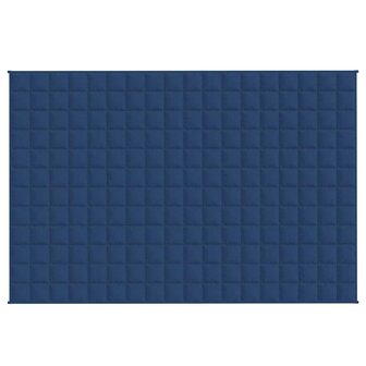Verzwaringsdeken 120x180 cm 5 kg stof blauw 3