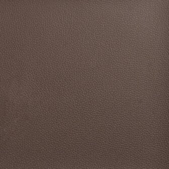 Voetenbank 70x55x41 cm kunstleer bruin 6