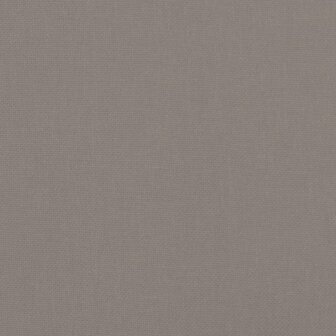 Voetenbank 51x41x40 cm stof taupe 8