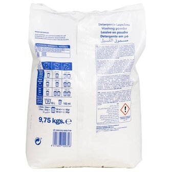 Waspoeder voor 150 wasbeurten 9,75 kg wit 3