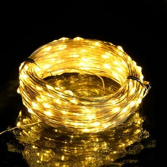Lichtslinger met 150 LED&amp;apos;s 15 m warmwit 2