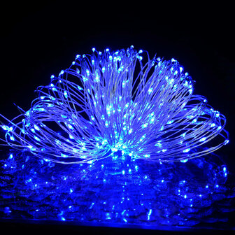 Lichtslinger met 300 LED&amp;apos;s 30 m blauw 3