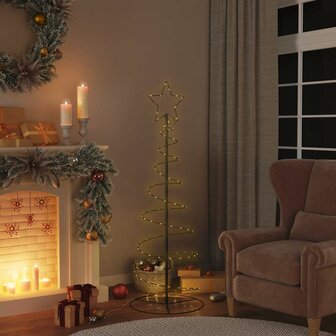 LED-kerstboom 100 LEDs warm wit 150 cm 1