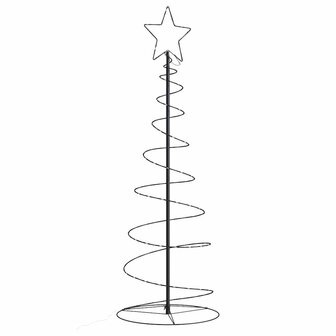 LED-kerstboom 100 LEDs warm wit 150 cm 3